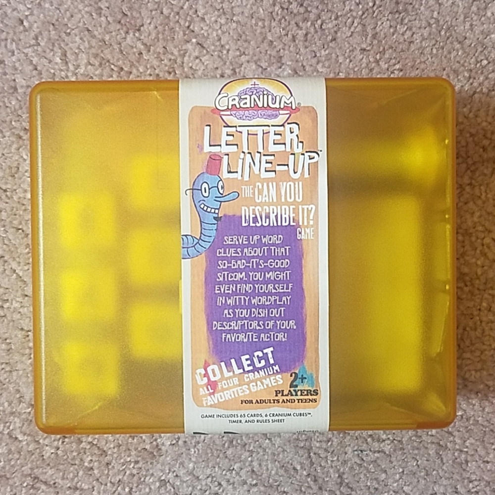 Cranium letter line up game